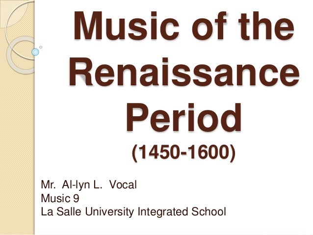 renaissance music composers renaissance music facts